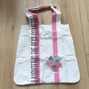 Brand new benefit cosmetics tote bag
